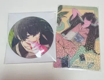 18TRIP 에이트리 마네키네코 클리어 카드 캔뱃지 첨부