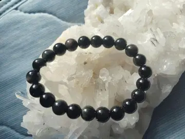 옵시디언 8mm 22알 S 사이즈 약 15cm 약간 작게 12/31까지