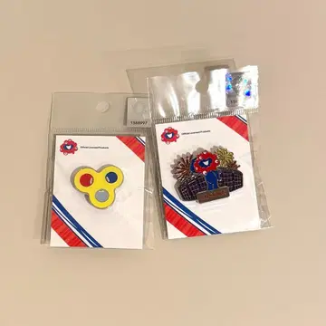 expo2025 핀 배지 대지붕 반지 코먀크 2개 세트