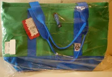 [참스] 토트백 맨투맨 나일론 Green/Blue