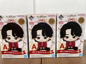 봉제 인형 마스코트 A상 3체 세트