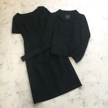 새상품급 FOXEY 폭시 서세스 수트 셋업 원피스