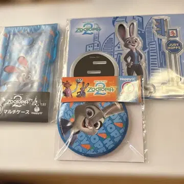 주토피아2 복권 주디 홉스 아크릴 스탠드 세트