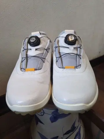 BOA 시스템 탑재 골프화 화이트/블루 25.5cm