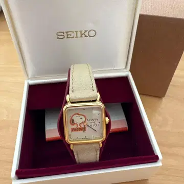 스누피 SNOOPY SEIKO 손목시계 새상품 미사용