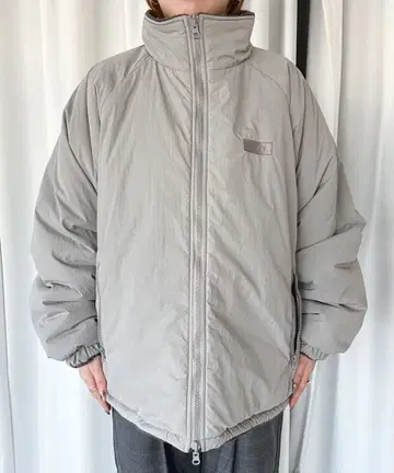 새상품 MUHET 리버서블 패딩 블루종 뮤에타 L 사이즈