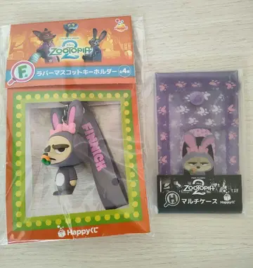 주토피아2 해피 복권 피닉 라버 마스코트 멀티 케이스