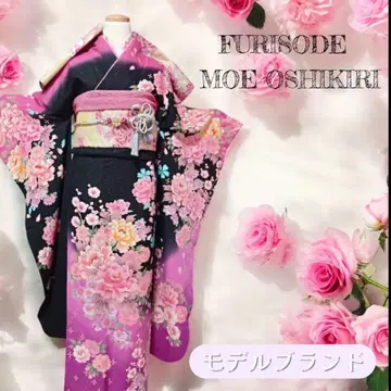 성인식 모델 브랜드 후리소데 풀세트