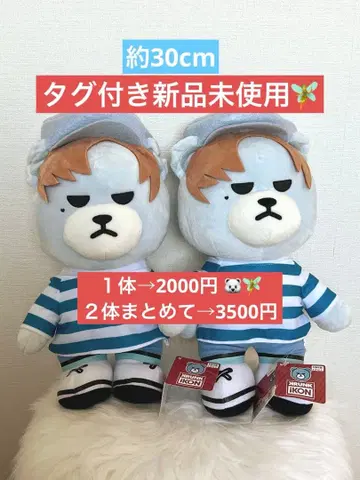 iKON 진환 봉제 인형 KRUNK 약 30cm