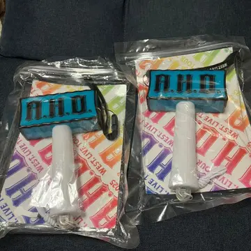 WEST. 응원봉 A.H.O. 2개 세트 aho