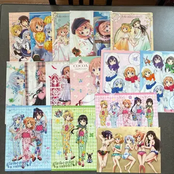 주문은 토끼입니까? 클리어 파일 묶음 판매