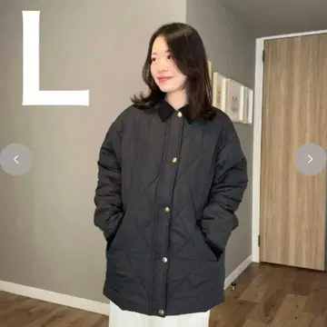 시마무라 ammy 코듀로이 옷깃 퀼트