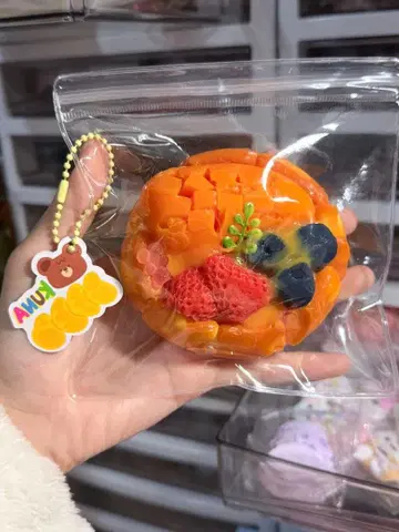 망고 & 라즈베리 & 블루베리 후르츠 브레드 스퀴즈