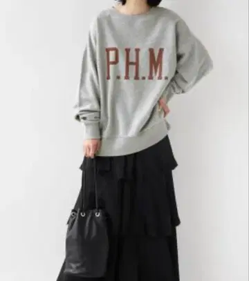 저널 스탠다드 리룸 칼리지 맨투맨 P.H.M.