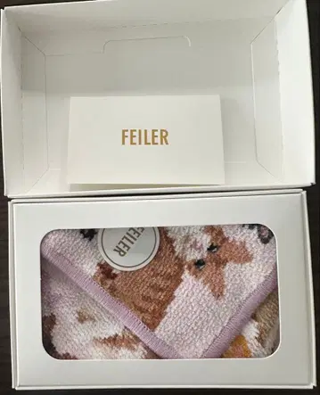 [ 새상품 ] 페이퍼 손수건 마이 큐트 키튼 기프트 박스 포함