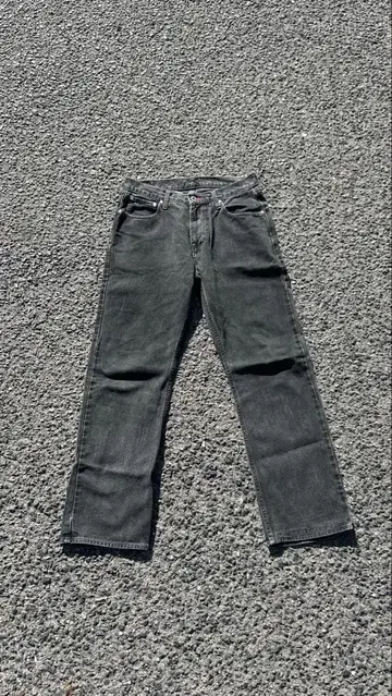 TOMMY 블랙 데님 청바지