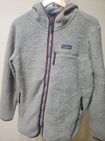 Patagonia 레트로X 후디 L 그레이 방풍 제조 중지