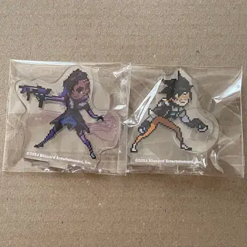 Overwatch 2 픽셀 아크릴 스탠드 솜브라 트레이서