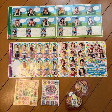 모닝구무스메 미니모니 씰 세트