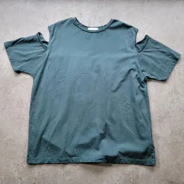 [ 새상품급 ] HARE 하레 어깨 슬릿 디자인 T셔츠 F (M-L)