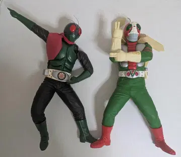 가면라이더 1호 & 가면라이더 V3 피규어 정크 하자품