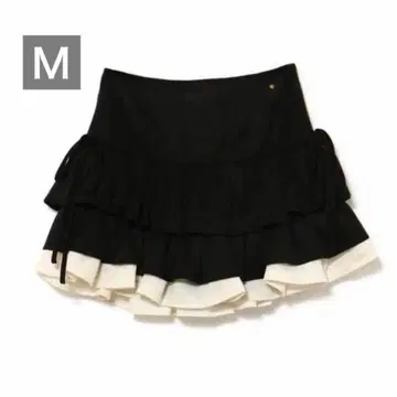andmary Mel gather skirt black M 사이즈