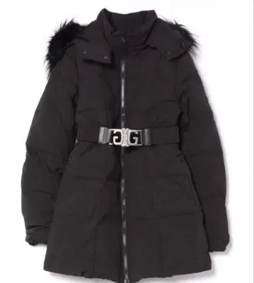 SymmetryGYDA 벨트 부착 롱 다운 코트