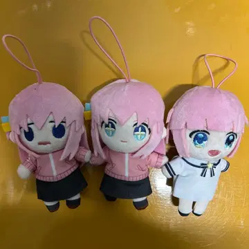 봇치 더 록! 보자로 캐릭터 복권 봉제 인형 3종 세트 2