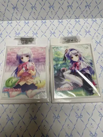 Angel Beats! 미니 아크릴 아트 천사 2종 세트