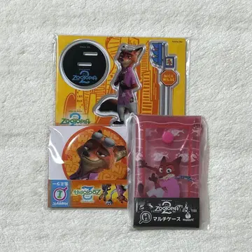 Happy 복권 주토피아 2 닉 G상 H상 I상 묶음 판매