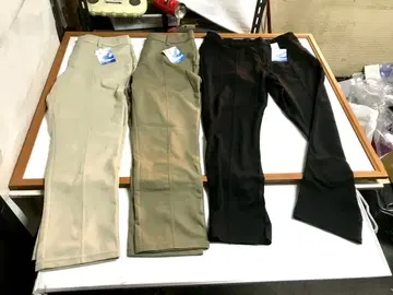 큰 사이즈 테이진 아쿠아 리드 스트레치 팬츠 3L 3장 세631