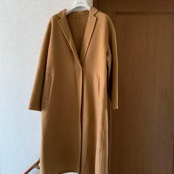 SLOBE IENA 카멜 롱 코트