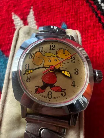 토포 조르조 수동 와인딩 손목시계 작동품 Swiss move