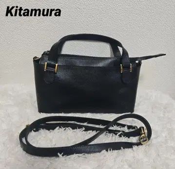 Kitatmura 숄더백 가죽 2way 블랙
