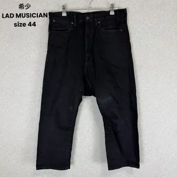 레어 LAD MUSICIAN 사루엘 팬츠 데님 팬츠 블랙