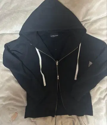 Number (n)ine double zip up hoodie