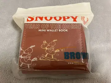 스누피 피넛 십이지신 말 오년 미니 지갑