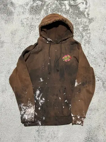 산타크루즈 페인트 보로 오니 페이드 올드 스케이트 서프 구제 의류 y2k