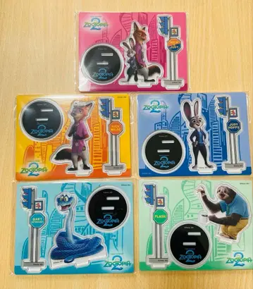 해피 복권 주토피아2 G상 아크릴 스탠드 프롭스 세미 컴프