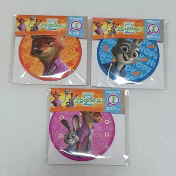 주토피아2 해피 복권 I상 캔 거울 닉 주디