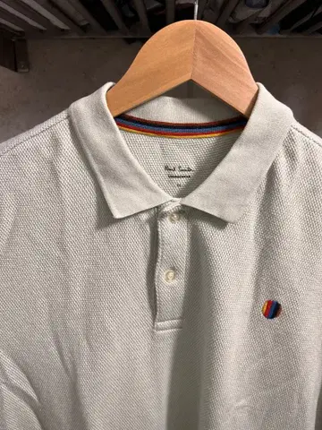 Paul Smith 피케 셔츠 라이트 그레이