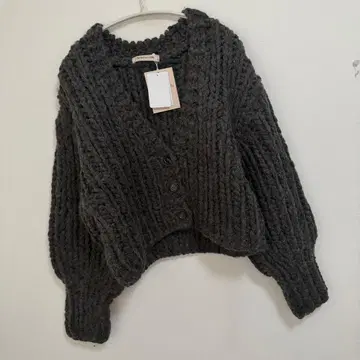 아푸와이저 리셰 핸드 니트 숏 가디건