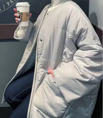 sakishimatokyo 그레이 퀼팅 자켓 FREE