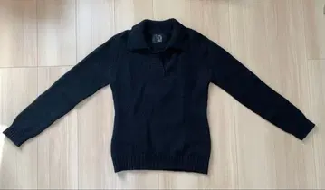 BIGI 블랙 니트 스웨터