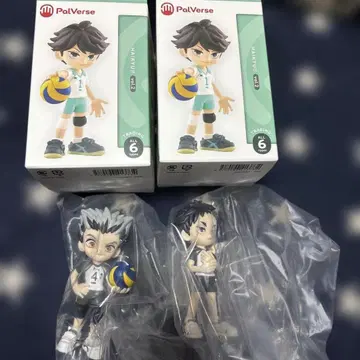 하이큐 팔버스 피규어 후쿠로다니 학원 보쿠토 코타로 아카아시 케이지