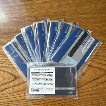 스트리트 파이터 카드 슬리브
