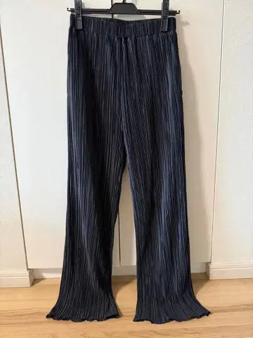 journal standard 레더 주름 디자인 와이드 팬츠