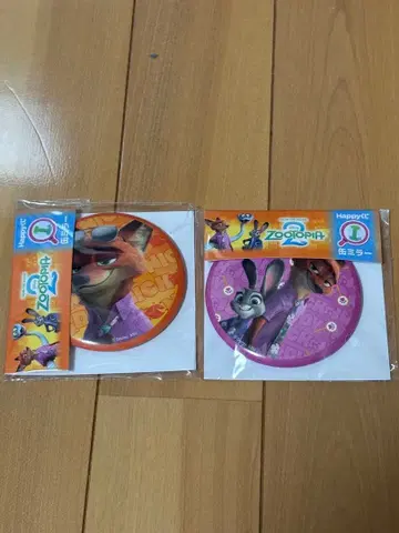 주토피아 제일복권 캔 거울 2개 세트