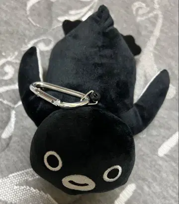 [레어] Suica 펭귄 패스 케이스 입체형 봉제 인형과 릴 2개 세트