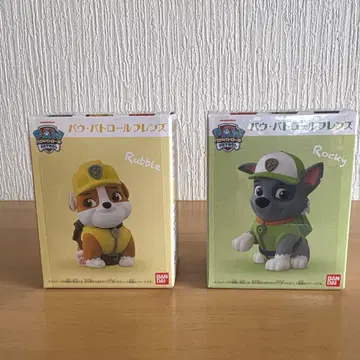 파우 패트롤 피규어 Rubble Rocky 세트